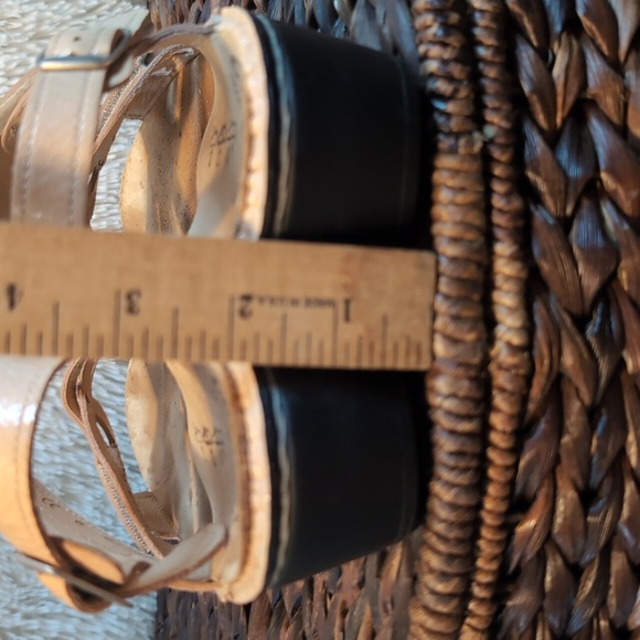 FINN COMFORT Gold Shimmer Slingback Sandals Comfort Shoes SZ 9 - Picture 6 of 12